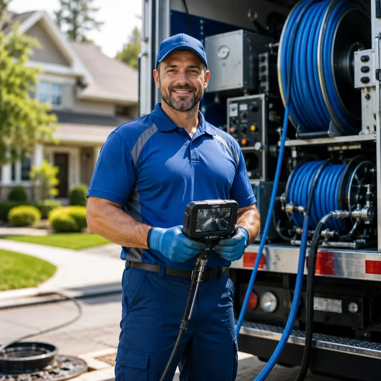 Local outdoor drain cleaning specialists in Mclean, TX